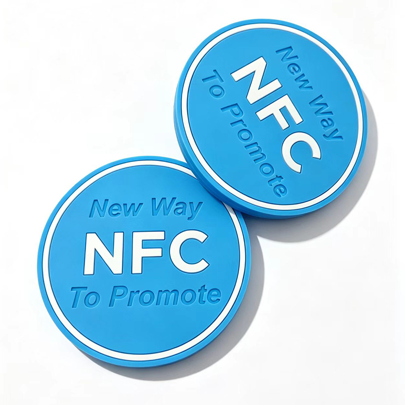Custom NFC Smart PVC Soft Coaster