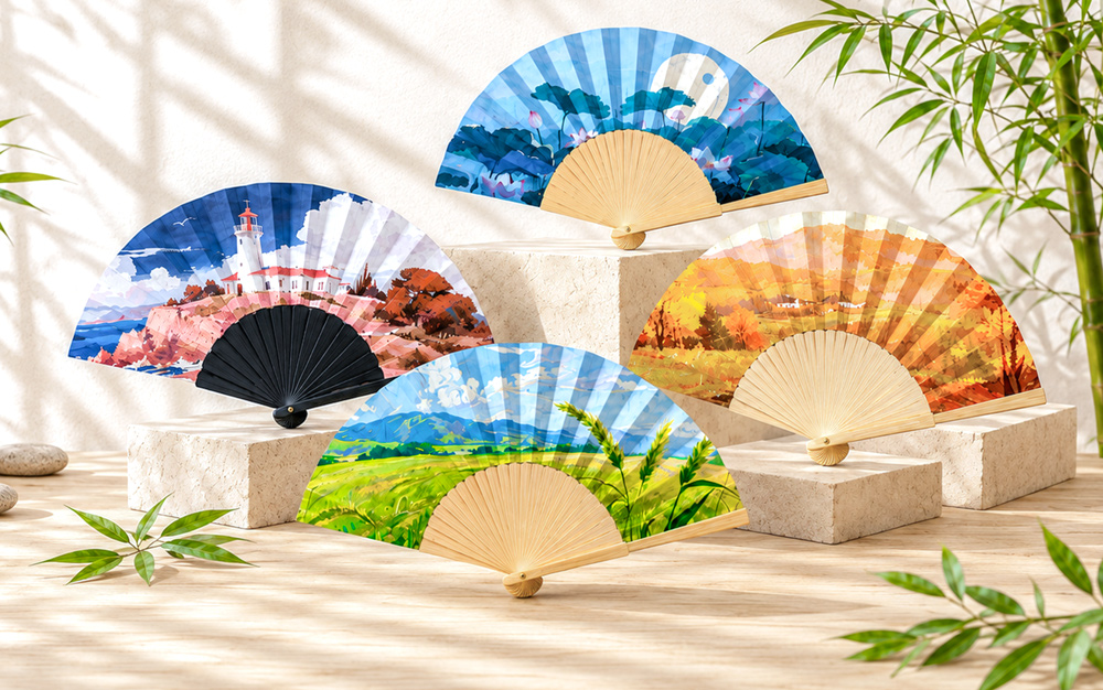 Eco-Friendly Custom Hand Fans