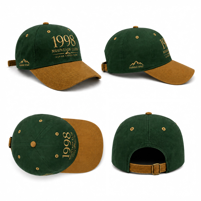 Custom Logo Two-Tone NFC Smart Baseball Cap